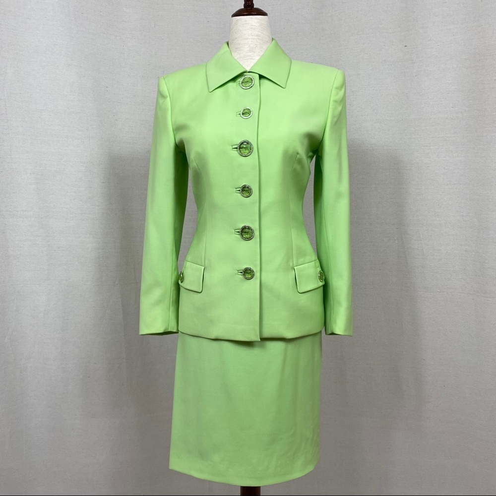 Gianni Versace Couture Jacket/Skirt Suit Spring Summer 1995